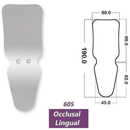 آینه فوتوگرافی دو طرفه Lingoal-Occlusal پارس اکسیر
