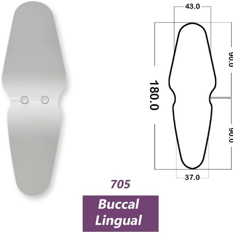 اینه فوتوگرافی دو طرفه Lingoal-Buccal پارس اکسیر