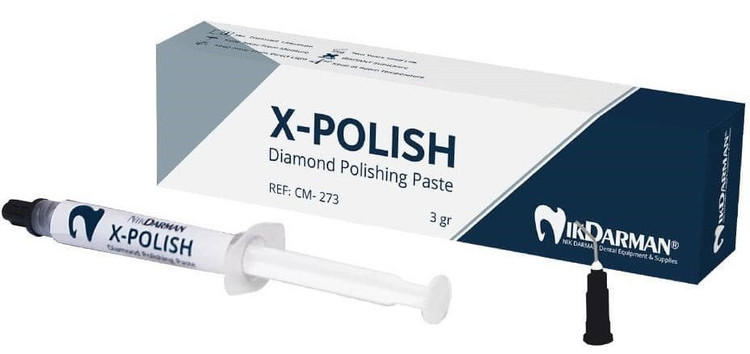 خمیرپرداخت الماسه کامپوزیت نیک درمان X-Polish Nik Darman
