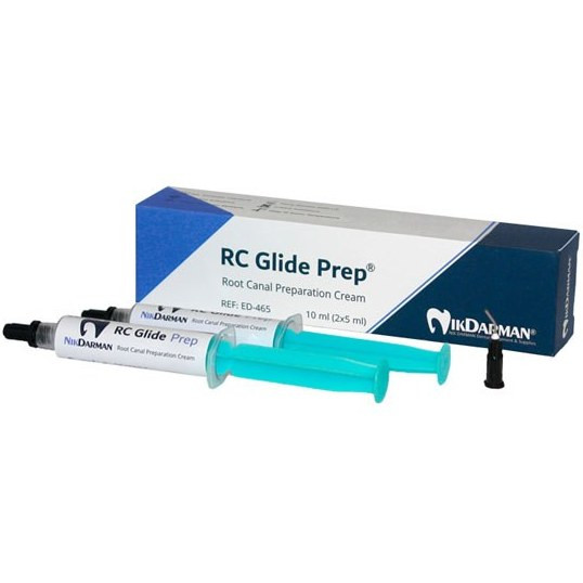 کرم نرم کننده کانال ۲ سرنگ نیک درمان RC Glide Prep Nik Darman