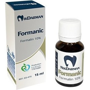 محلول فرمالین نیک درمان 10%Formanic Nik Darman
