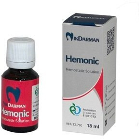 محلول انعقاد خون نیک درمان Hemonic 25% Nik Darman