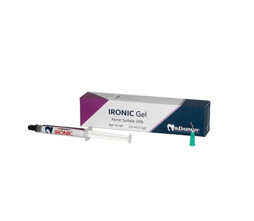ژل انعقاد خون ایرونیک نیک درمان IRONIC Gel Nik Darman